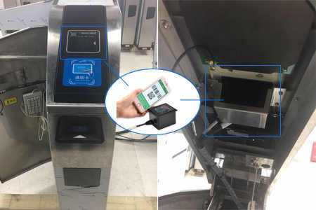 新大陸NLS-FM25-EX二維碼掃描模塊嵌入智能閘機(jī)，實現(xiàn)智慧景區(qū)票務(wù)